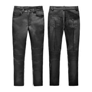 Black Biker Leather Pants, Cafe Racer Pants, Handcrafted Genuine Leather Party Pants, Custom High Rise Pants, Gift for Men, Boyfriend Gift
