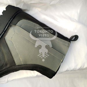 Handmade Leather Mandalorian Cosplay Boots, Custom Star Wars Shoes image 8