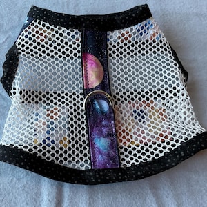 Dog Harness Vest—Mesh—Small—Custom Made—Cotton top and  Lining