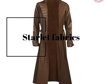 Mens Long Leather Trench Coat - Etsy