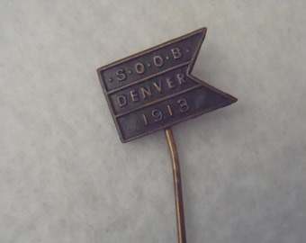 Tempelriddare 1913 S.O.O.B.-nål