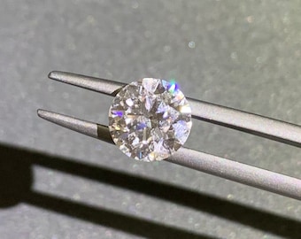1,5-karatowy okrągły diament hodowany laboratoryjnie, kolor D, czystość VVS, luźny kamień z certyfikatem IGI