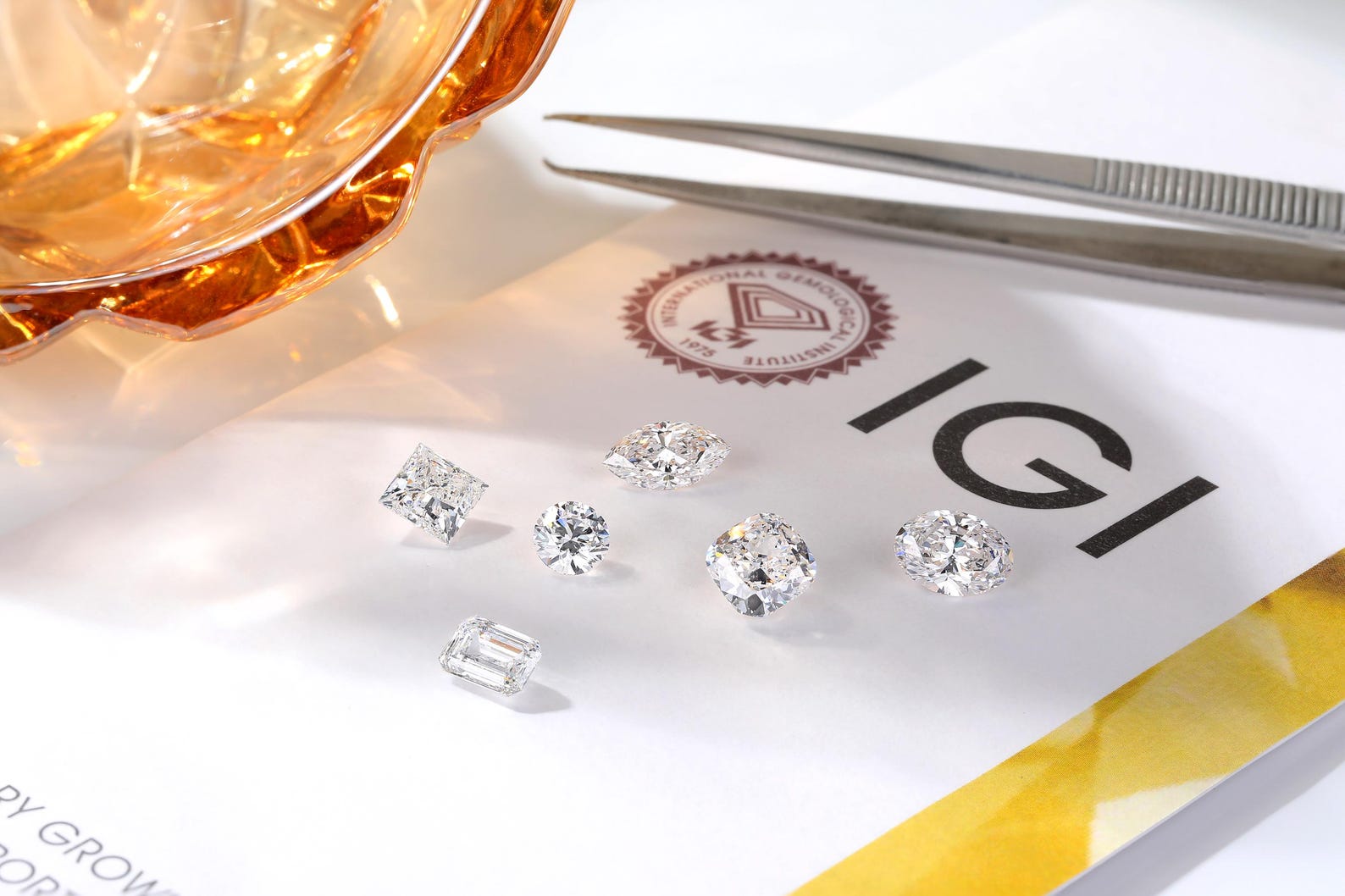 Igi-certified Lab Diamonds Igi Certificate Lab-grown Diamond CVD Lab ...