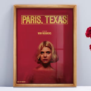 Poster paris texas (wim wenders)