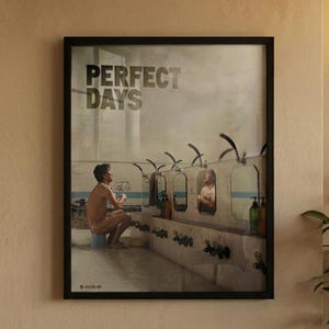 perfect days movie poster (wim wenders poster)