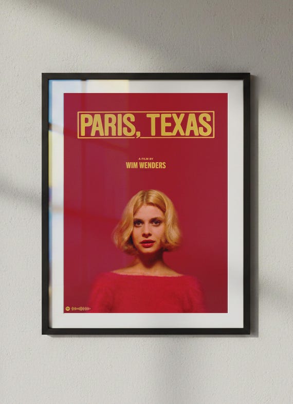 パリ・テキサスのポスター（ヴィム・ヴェンダース監督の映画ポスター