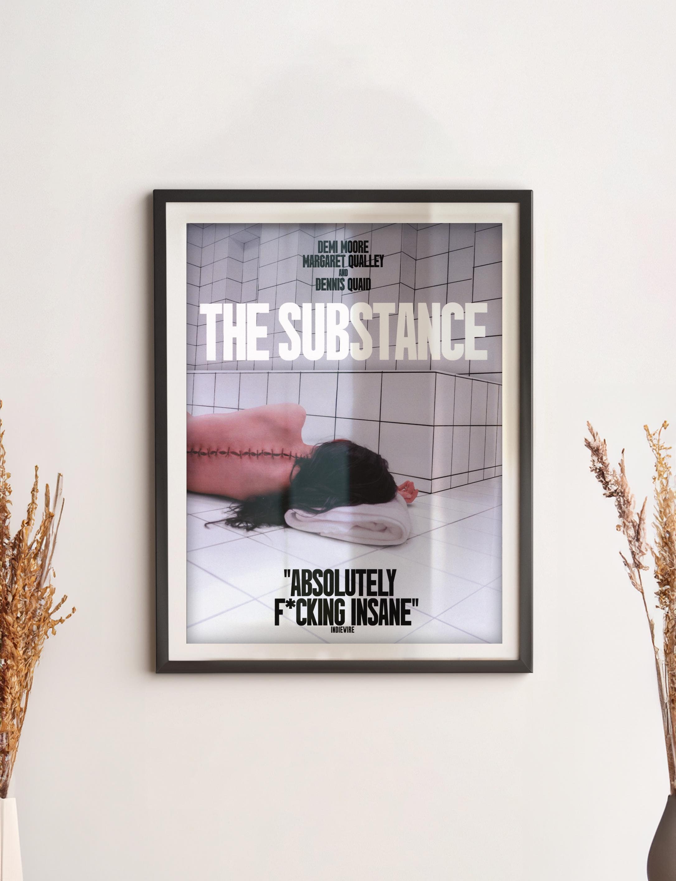 映画「ザ・サブスタンス」のポスター - Etsy 日本