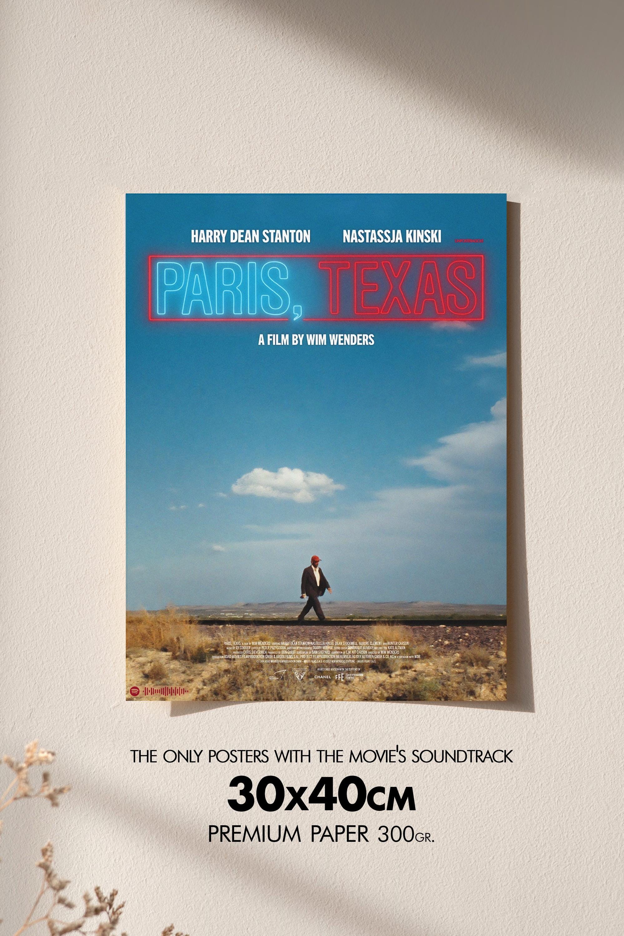 Poster Paris Texas (wim Wenders) - Etsy