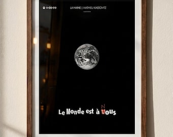 Poster La Haine (Mathieu Kassovitz movie)
