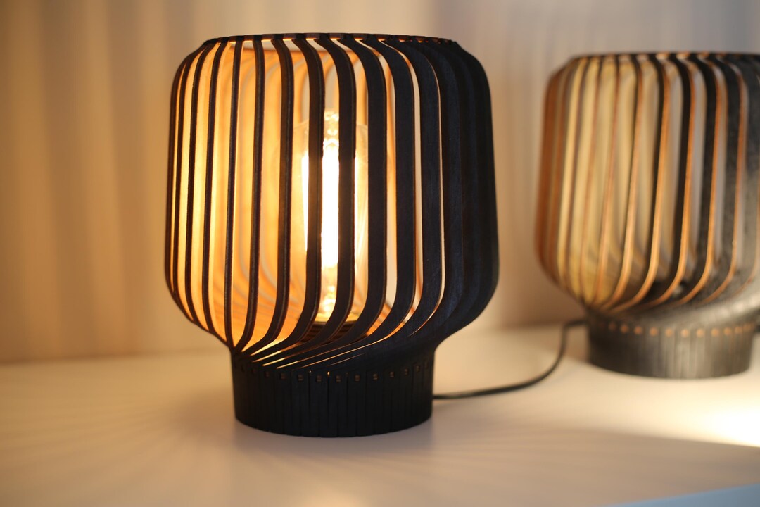 Kabuff Kabuff Rille, Light Design Made in Italy (it Wooden Lamp) - Etsy