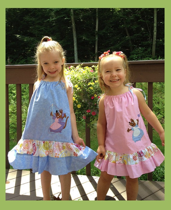 Custom Cinderella Mice PillowCase Dress Etsy