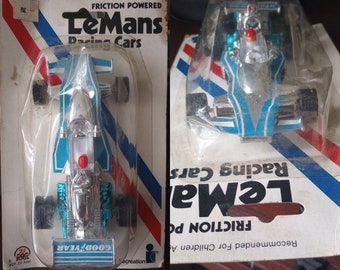 Vintage 1981 Friction Powered Le Mans Racing Cars McLaren GP