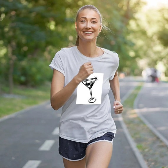Funny Vintage Shirt For Women — Short Sleeve Casual Top With Humorous Prints
