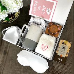 Elegant Gift Box | Chocolate Gift Box | Gift for Mom | Gift for Wife | Female Friend Gift | Hygge Box | Birthday Gift | Mixed Treat Gift Box