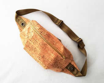 metallic gold fanny pack