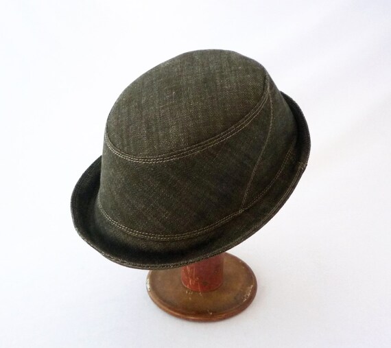 olive green mens hat