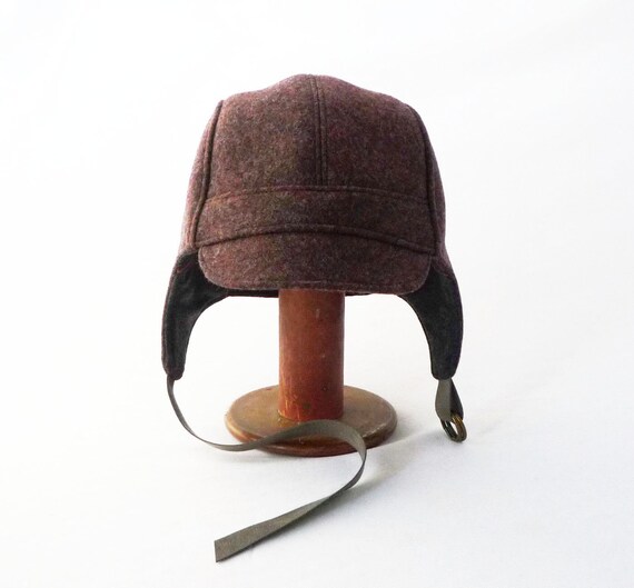 wool aviator hat