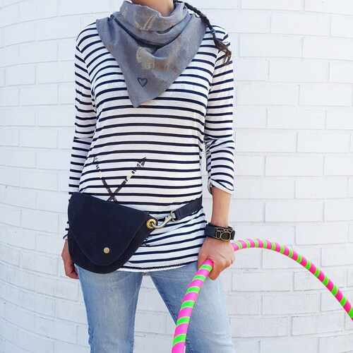 canvas hip bag