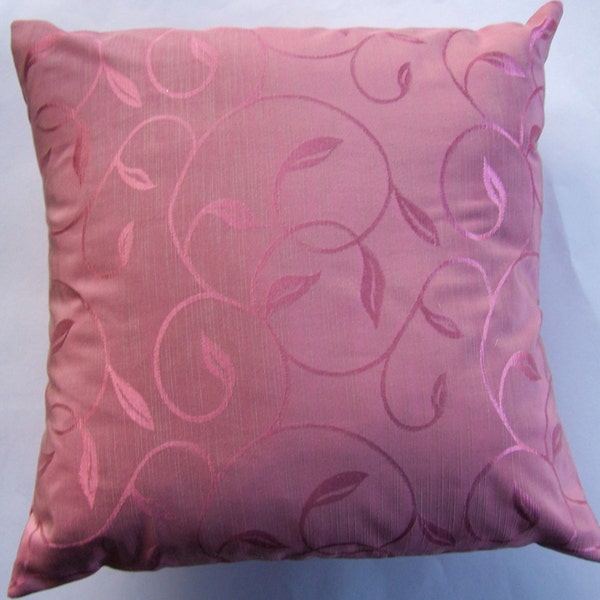 Dusty Rose Pink Pillow Cover