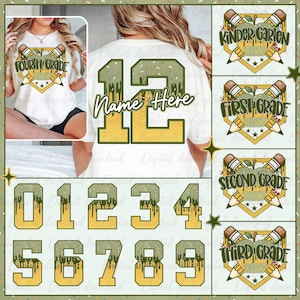 Custom Back to School PNG: Ice Cream Drip Shirt Design (Digital File)