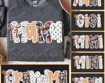 Lace Mama Halloween PNG, Halloween Mommy and Me Sublimation, Mama & Me Fall T-Shirt, Halloween Mom Design File, Halloween Digital File