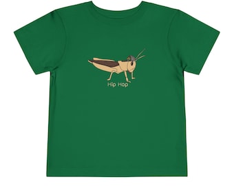 Hip Hop Grashüpfer Kleinkind T-Shirt, lustiges Kinder T-Shirt