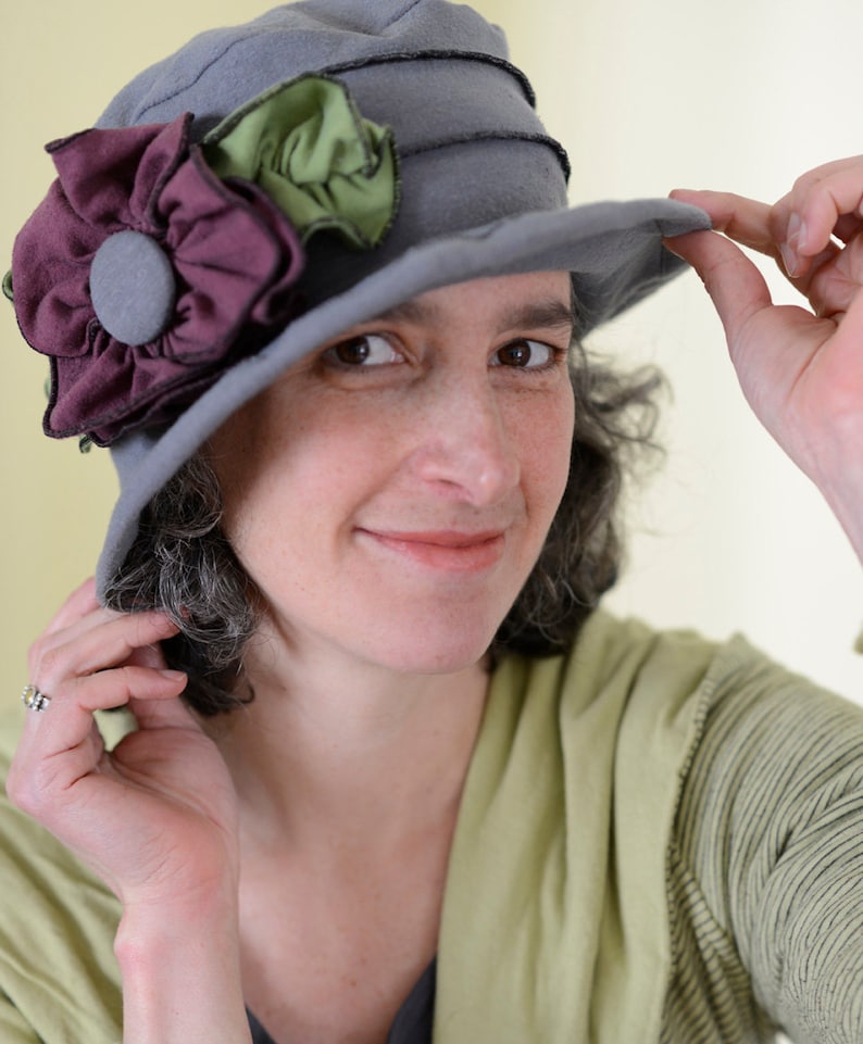 Ladies Spring Hat Edwardian Travel Hat Organic Cotton and | Etsy