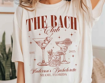 Magliette personalizzate per l'addio al nubilato: regalo sociale del Bach Club