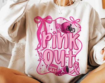 Pink Ribbon Fussball Shirt: Brustkrebs Bewusstsein Spiel Tag T-Shirt