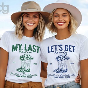 Custom Last Rodeo Bachelorette Shirts, Nashville Bachelorette Shirt, Western Luxury Social Club, Western Bachelorette Shirt, Cowgirl Bach