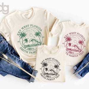 Custom Family Beach Vacation Shirt, Family Matching Shirts, Personalized Family Shirt, Beach Trip Shirt, Custom Family Trip