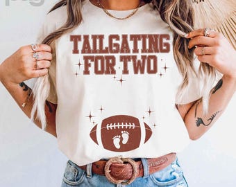 Camiseta de embarazo de fútbol: Camiseta premamá para dos