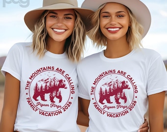 Custom Family Vacation 2026 Shirt: Pigeon Forge Adventure