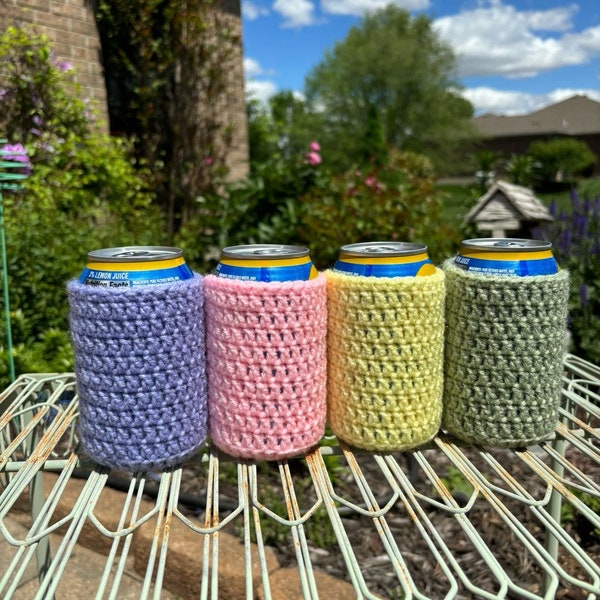 Crocheted Beer Koozie Etsy