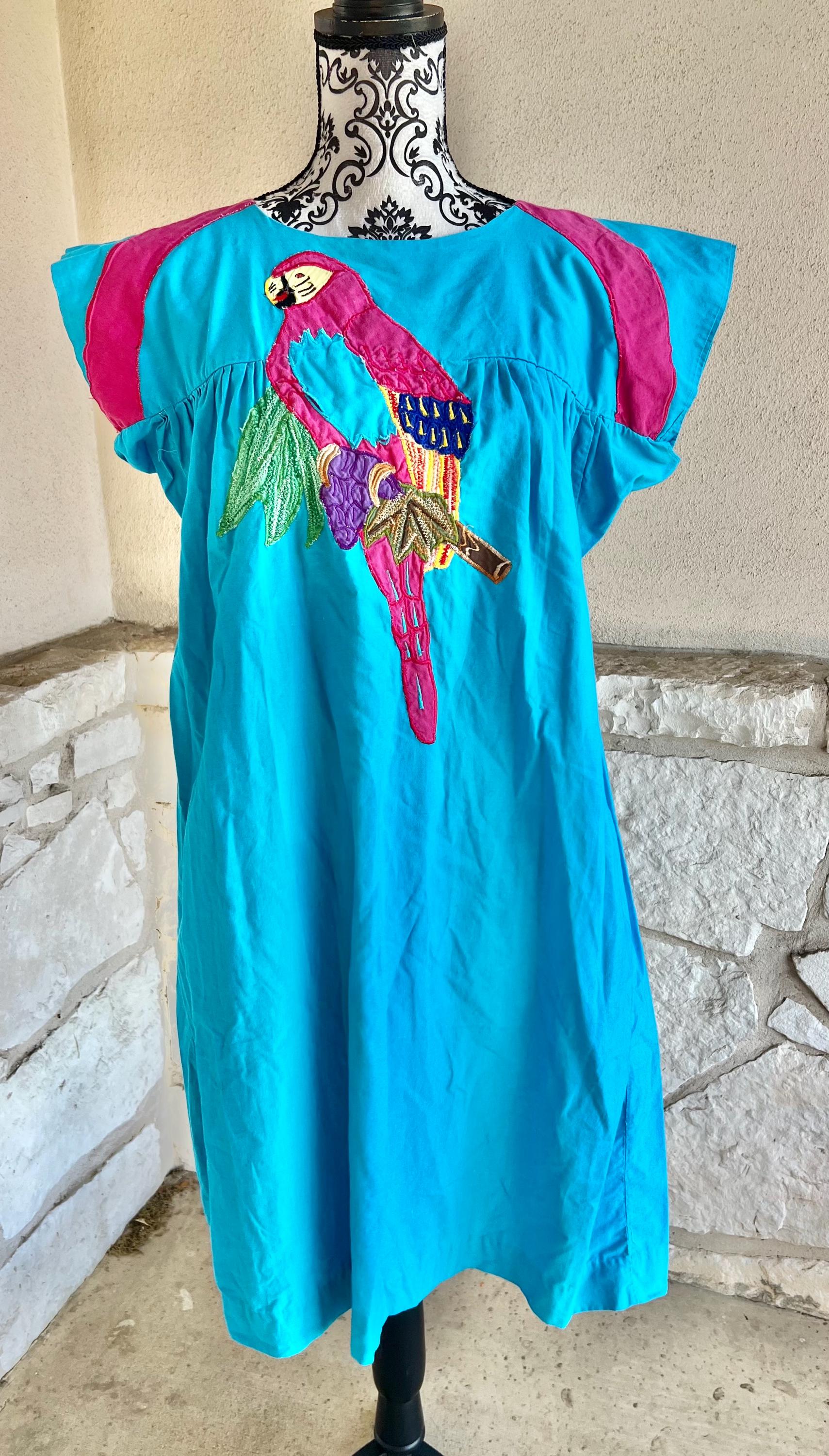 green emerald velvet dress XI Embroidered Blue Midi/Maxi Dress