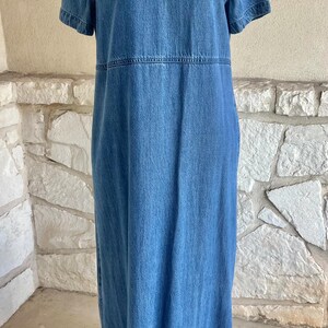 bristol denim dress Bristol Denim Button-Up Mini Dress
