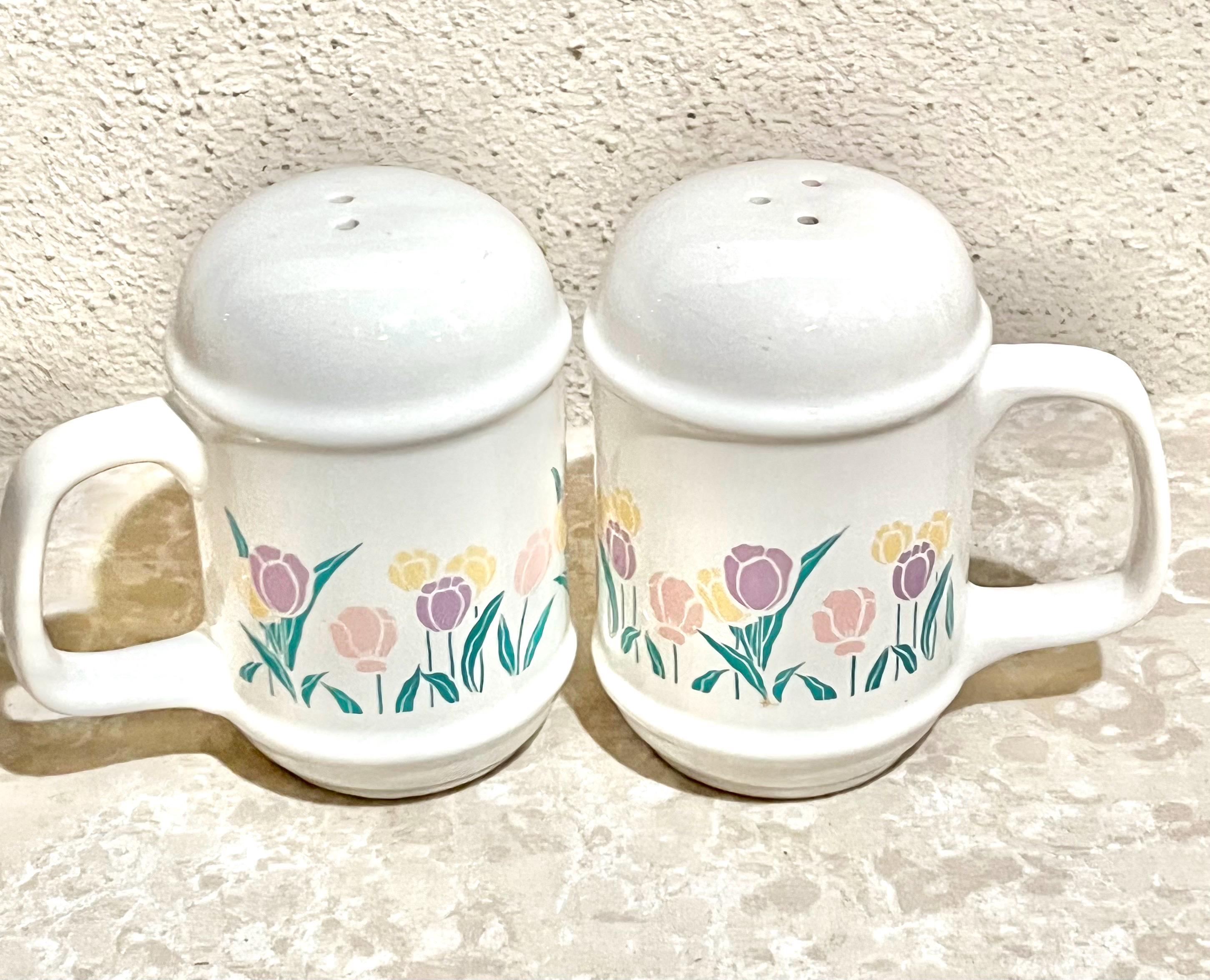 Fire King Salt and Pepper - Etsy