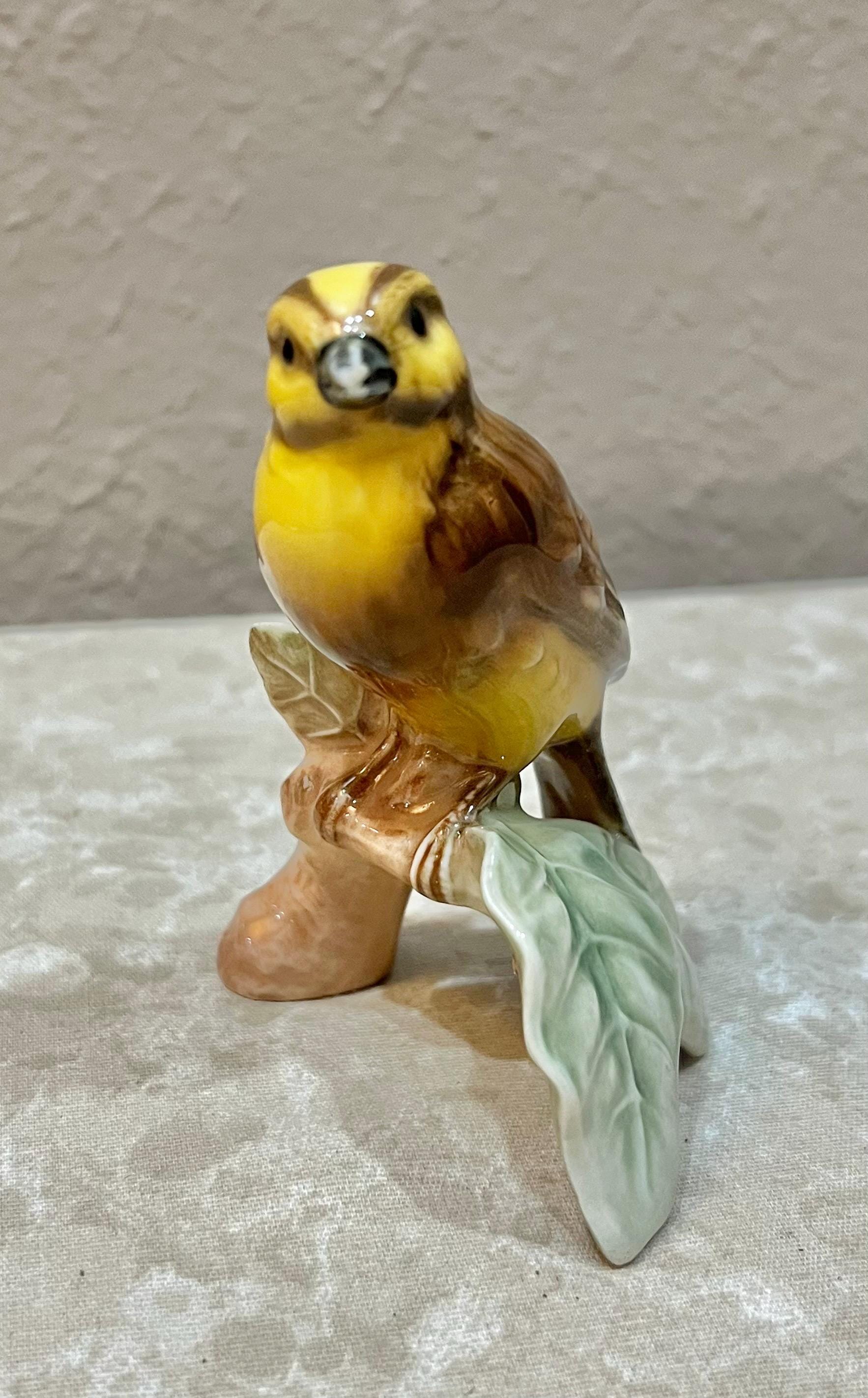 ゲーベル 陶器 小鳥