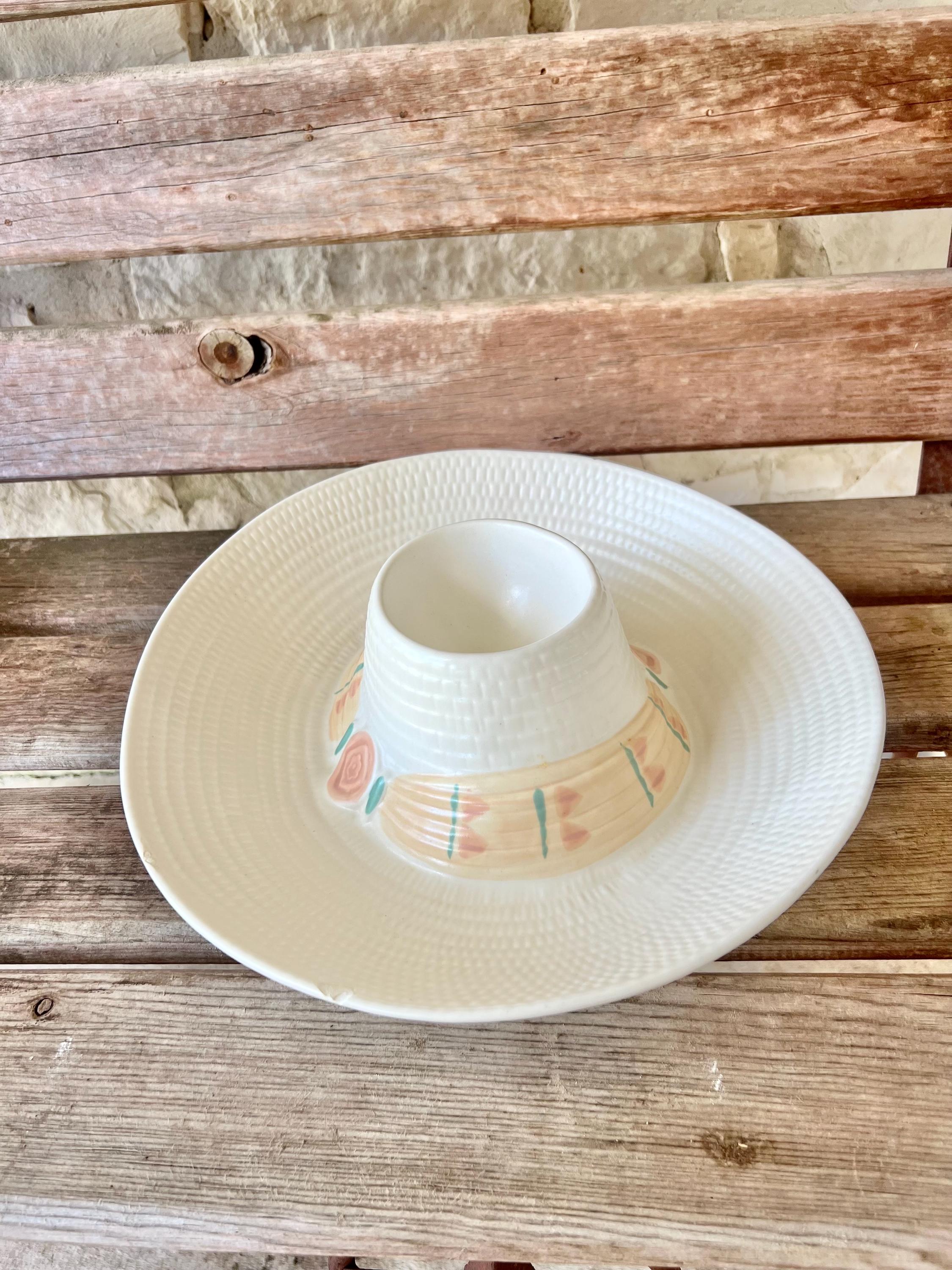 Chip Dip Sombrero - Etsy Vintage Treasure Craft Taos Chip And Dip Model 630-97 Hat Design main image 2