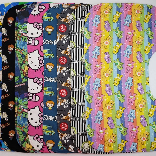 DISCOUNTED & DISCONTINUED: Throwback | Contoured Burp Cloth