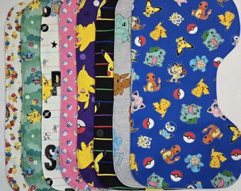 Monster Hunt | Contoured Cotton Burp Cloth