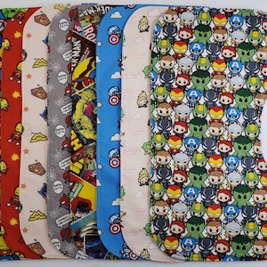 I Need a Hero | Contoured Burp Cloth