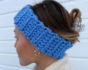 Crochet Ribbed Headband Pattern: Easy Knit Look (PDF Pattern)