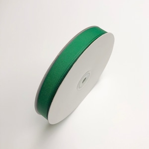 50 yards Grosgrain Ribbon Green 5/8 inch