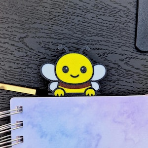 Cute Bee Bookmark - Multi-Color 3D Print Files Digital Download (STL/3MF)