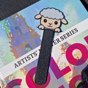 Cute Sheep Bookmark - 3D Print File (STL/3MF) - Multi-Color Digital Download for 3D printing