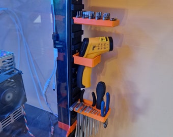 3D Printer Enclosure Tool Holder - IKEA Lack Compatible STL/3MF Download