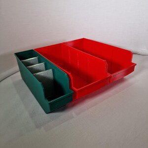 Organize your space with 3D printed storage containers! This digital download includes STL files for customizable hexagon and full wall bins. Perfect for home, workshop, and DIY projects. Create practical, efficient storage solutions with ease.