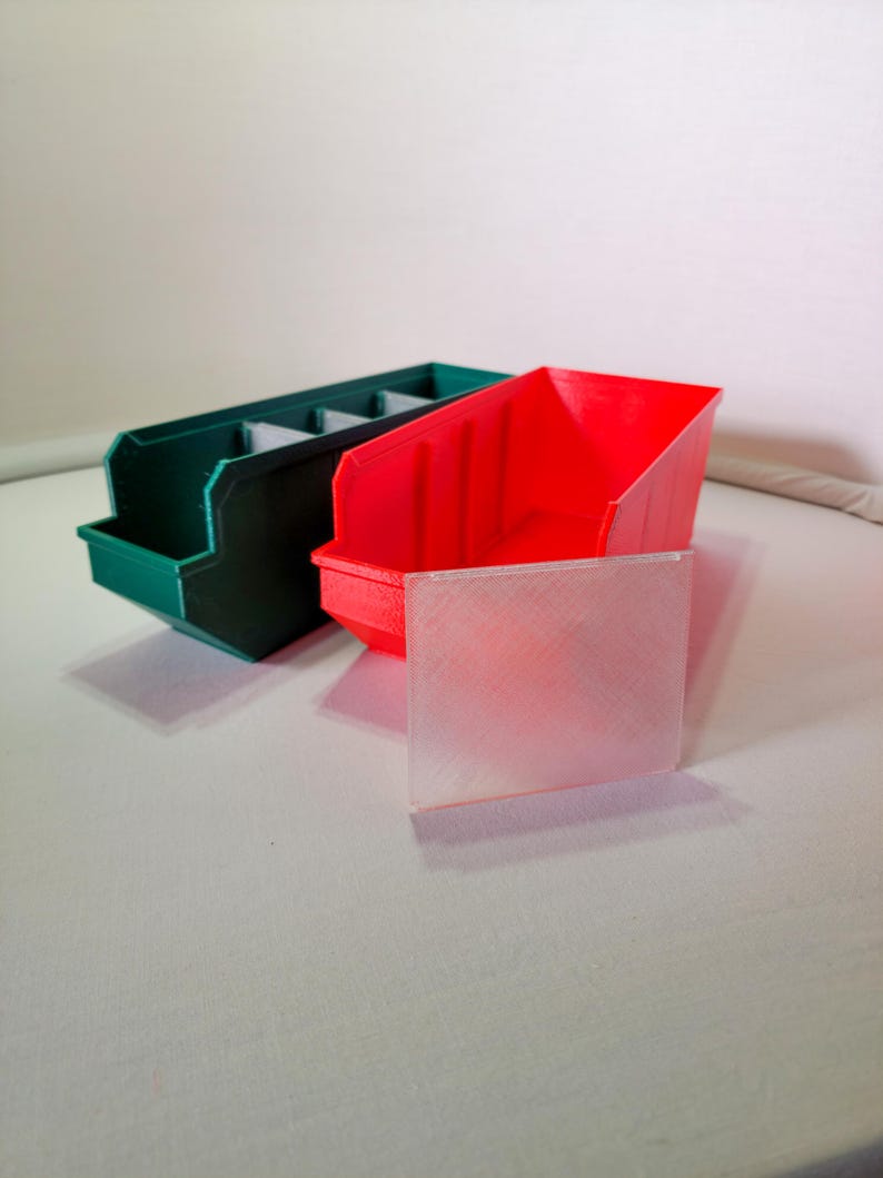 Organize your space with 3D printed storage containers! This digital download includes STL files for customizable hexagon and full wall bins. Perfect for home, workshop, and DIY projects. Create practical, efficient storage solutions with ease.