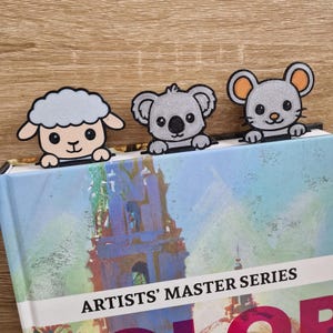 Animal Bookmark Bundle Collection - 3D Print Files (STL/3MF) - Multi-Color 3D Print - Digital Download for 3D Printing